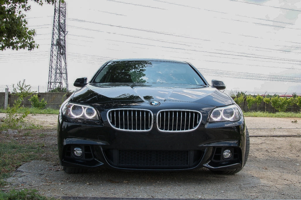 Paraurti anteriore con griglie per BMW Serie 5 F10 F11 LCI (dal 2015 in poi)