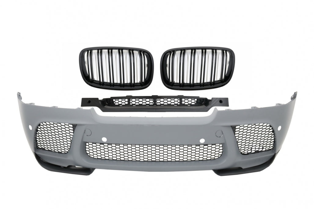 Front bumper with kidney grilles suitable for BMW X6 E71 (2008-2014)