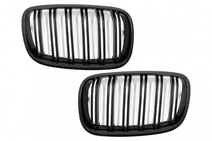 Front bumper with kidney grilles suitable for BMW X6 E71 (2008-2014)