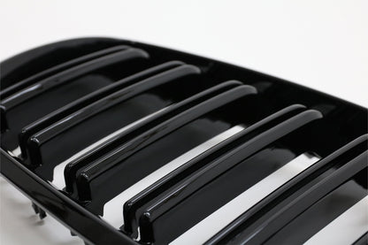 Front bumper with kidney grilles suitable for BMW X6 E71 (2008-2014)