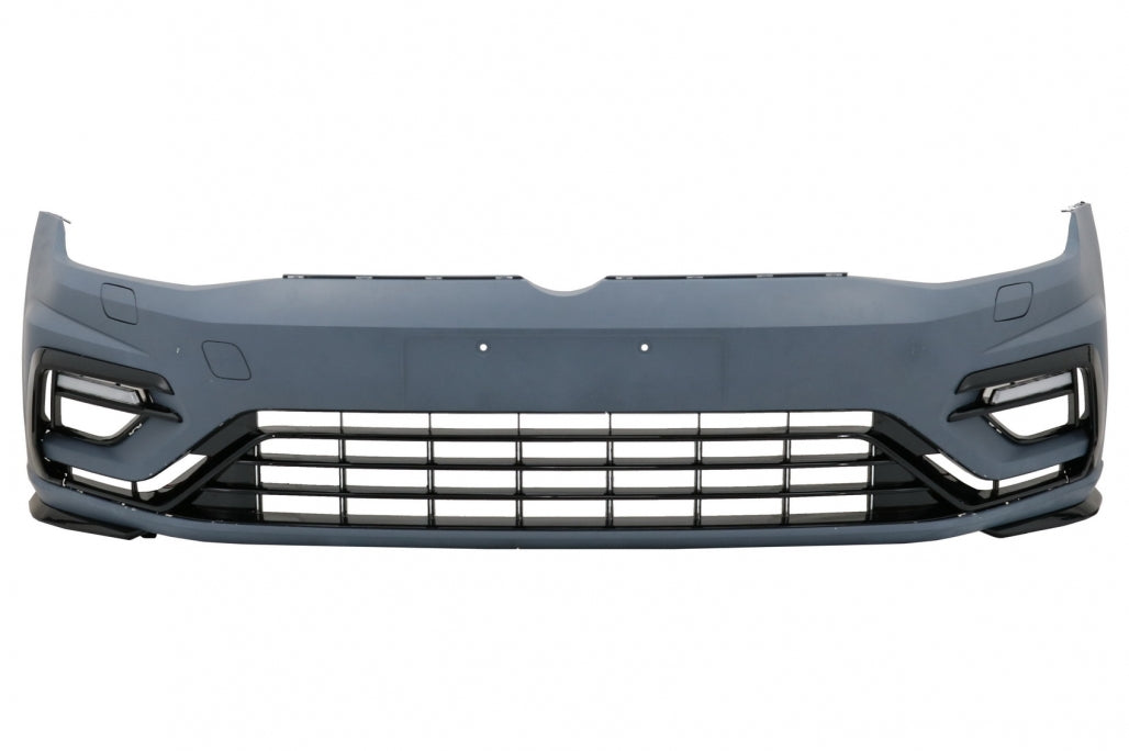 Front Bumper with LED DRL Suitable for VW Golf 7.5 (2017-2020) R Design
