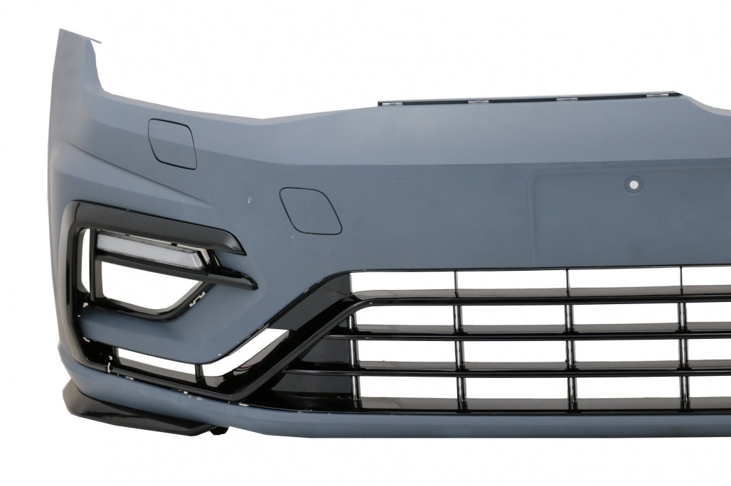 Front Bumper with LED DRL Suitable for VW Golf 7.5 (2017-2020) R Design