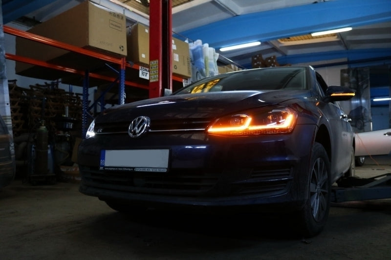 Paraurti anteriore con fari LED adatte per VW Golf VII 7 (2013-2017)  G7.5