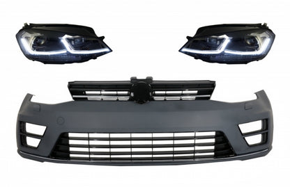 Paraurti anteriore con fari LED Luci di svolta dinamiche adatte per VW Golf VII