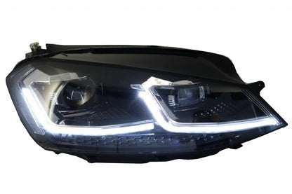 Paraurti anteriore con fari LED Luci di svolta dinamiche adatte per VW Golf VII