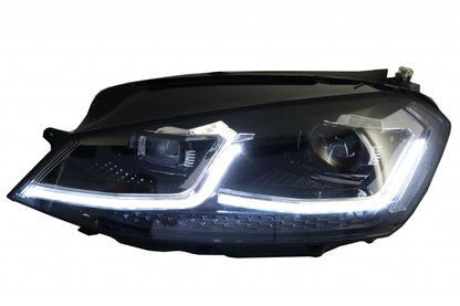 Paraurti anteriore con fari LED Luci di svolta dinamiche adatte per VW Golf VII