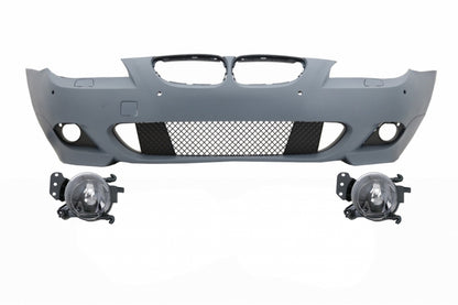 Paraurti anteriore con PDC 18 mm adatto per BMW Serie 5 LCI E60 E61 (2007-2010)