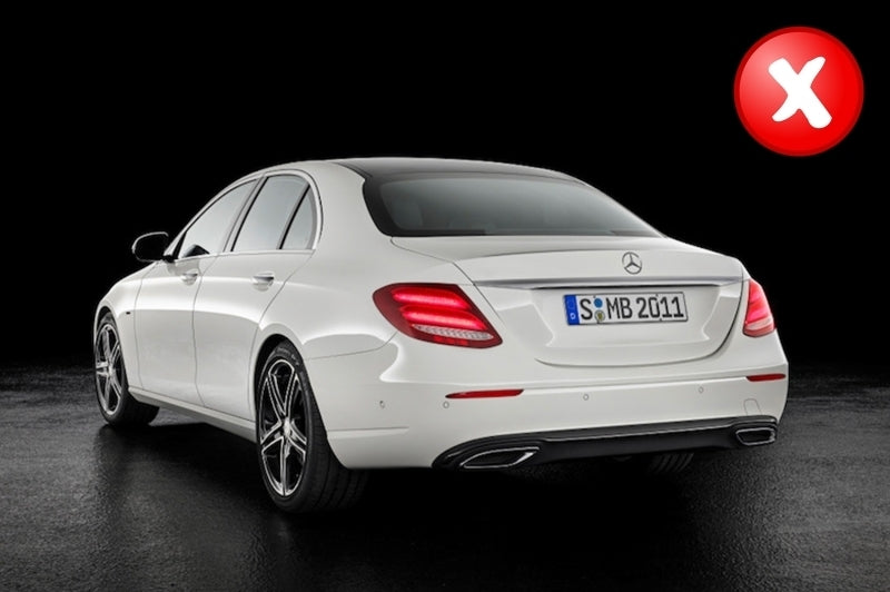 Paraurti anteriore con diffusore adatti per Mercedes Classe E W213 (2016-2019)
