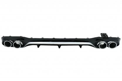 Front bumper with diffuser suitable for Mercedes E-Class W213 (2016-2019)
