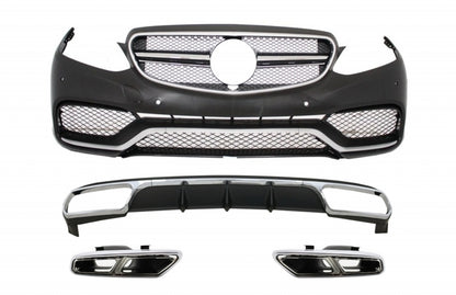 Front bumper suitable for Mercedes E-Class W212 Facelift (2013-2016) 