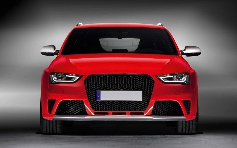 Front bumper with diffuser suitable for Audi A4 B8 Sedan Facelift2012-2015