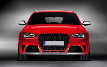 Front bumper with diffuser suitable for Audi A4 B8 Sedan Facelift2012-2015