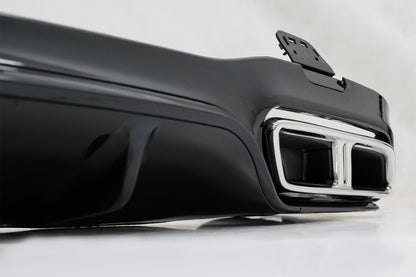 Front bumper with diffuser suitable for Mercedes E-Class W213 (2016-up)