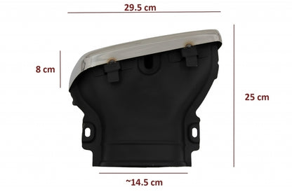 Front bumper with diffuser suitable for Mercedes E-Class W213 (2016-up)