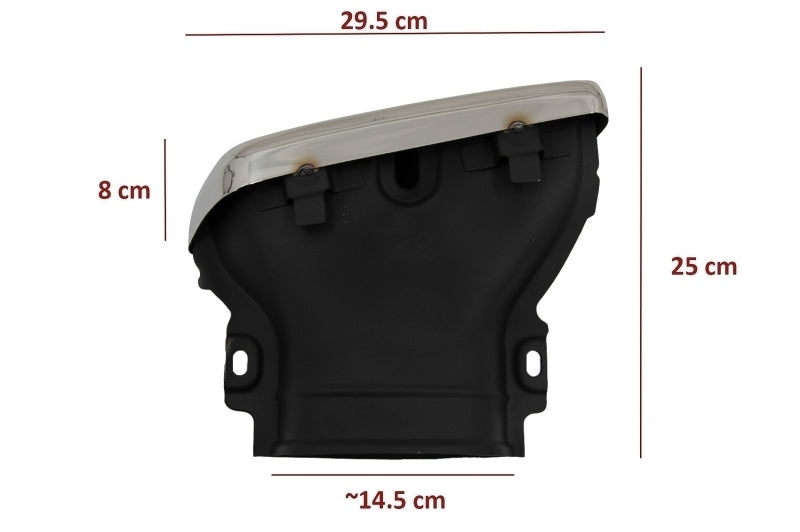 Front bumper with diffuser and exhaust pipe suitable for E W213 (from 20