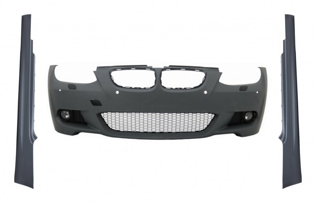 Paraurti anteriore con minigonne adatto per BMW Serie 3 E92 E93 LCI