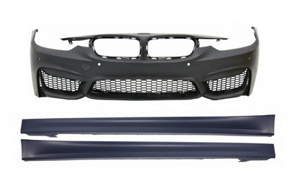 Paraurti anteriore con minigonne adatto per BMW Serie 3 F30 F31(2011-2018)