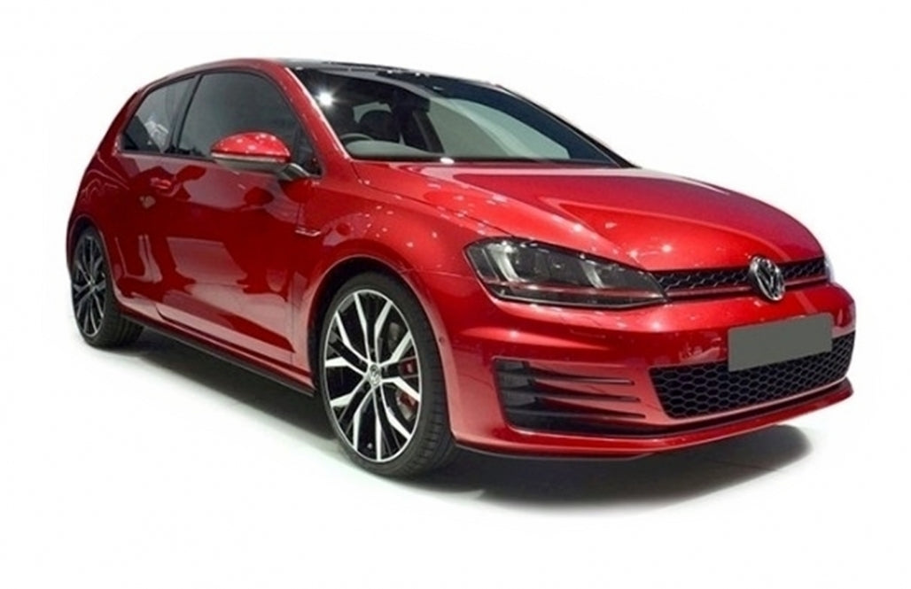 Paraurti anteriore con minigonne adatto per VW Golf VII 7 Hatchback 2013-2017