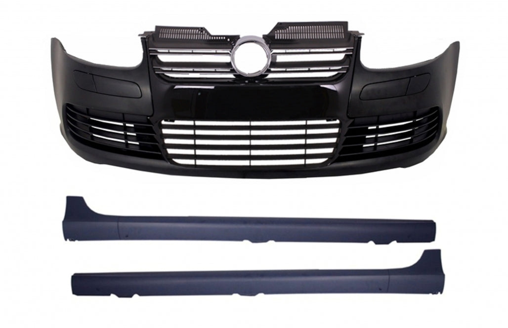 Front bumper with side skirts suitable for VW Golf Mk V 5 (2003-2007)
