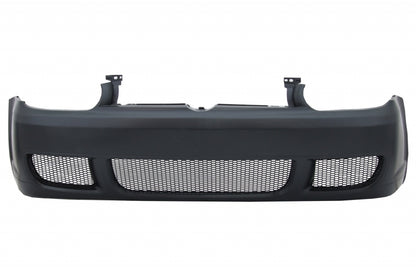 Front Bumper with Spoiler Lip and Central Grille suitable for VW Golf IV 4 