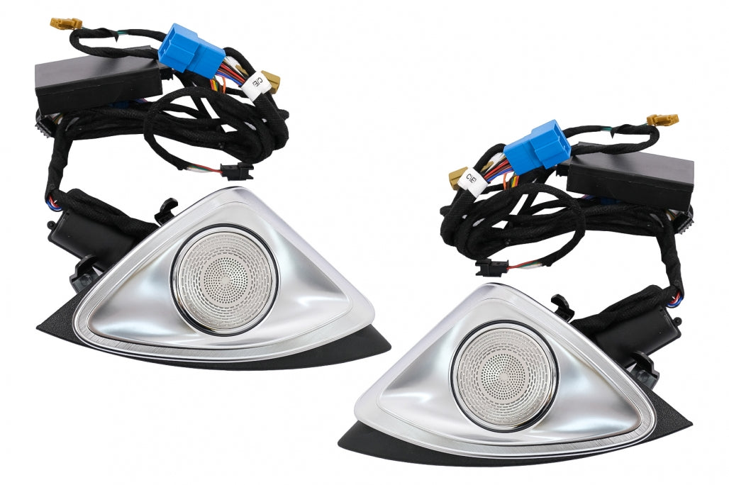 💕Tweeter rotativi LED per porta anteriore  adatto per Mercedes Class C W205 💕