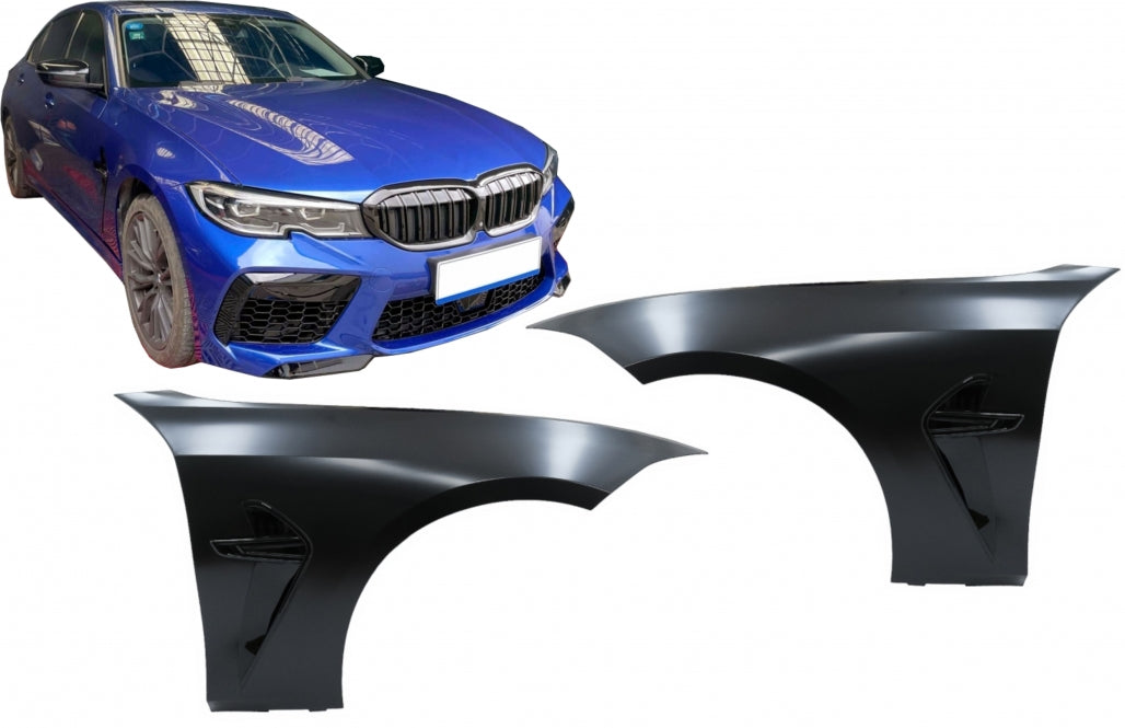 ⭐Front fenders fit for BMW 3 Series G20 Sedan G21 Touring 18 M8 Des⭐
