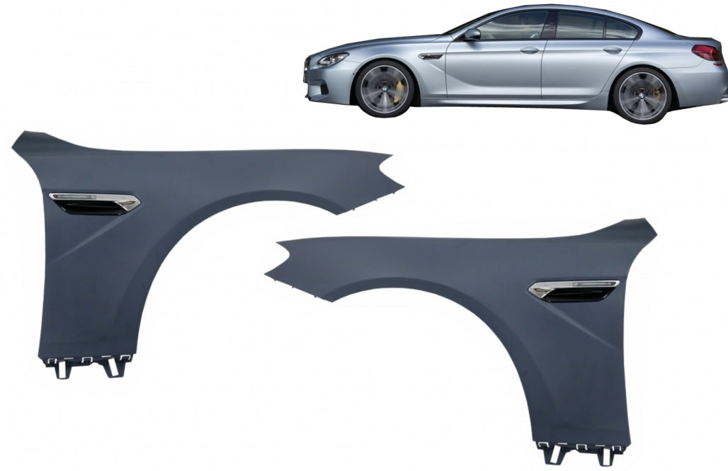🔥Parafanghi anteriori adatti per BMW Serie 6 M6 F06 Grand Coupe F12 Cabrio🔥