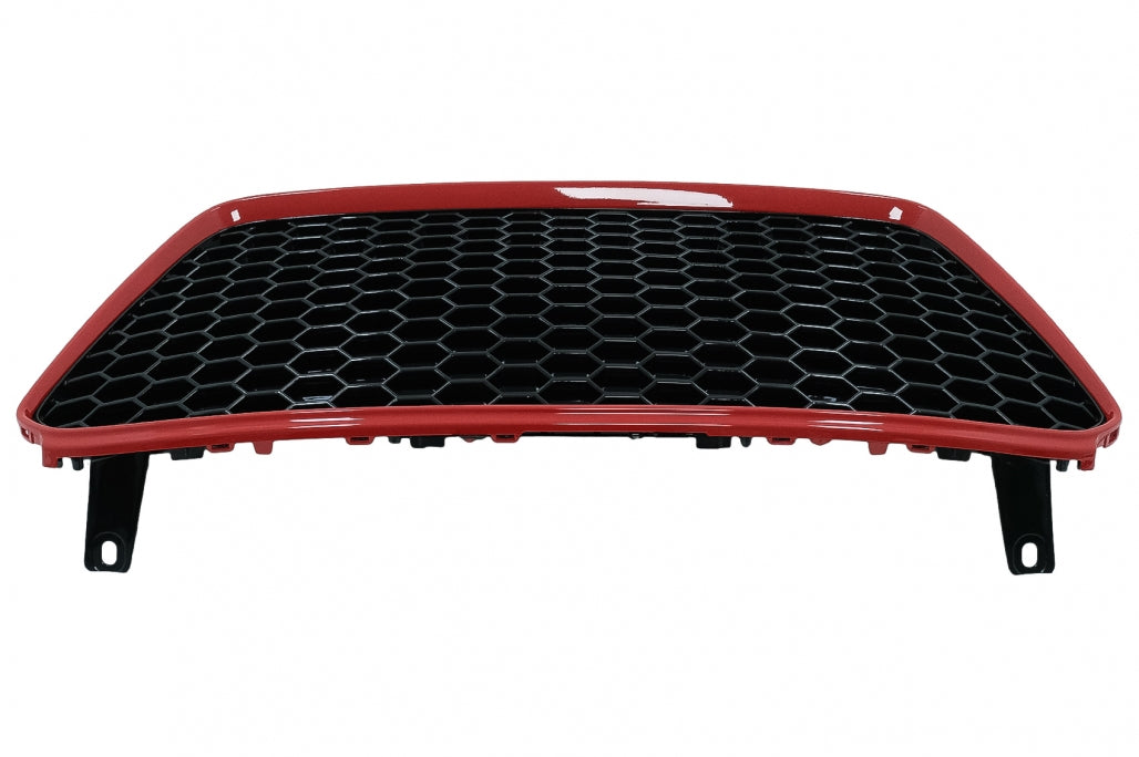 Griglia anteriore adatta per Audi R8 42 1st Generation Facelift (2013-2015) RS Design Nero Lucido Rosso