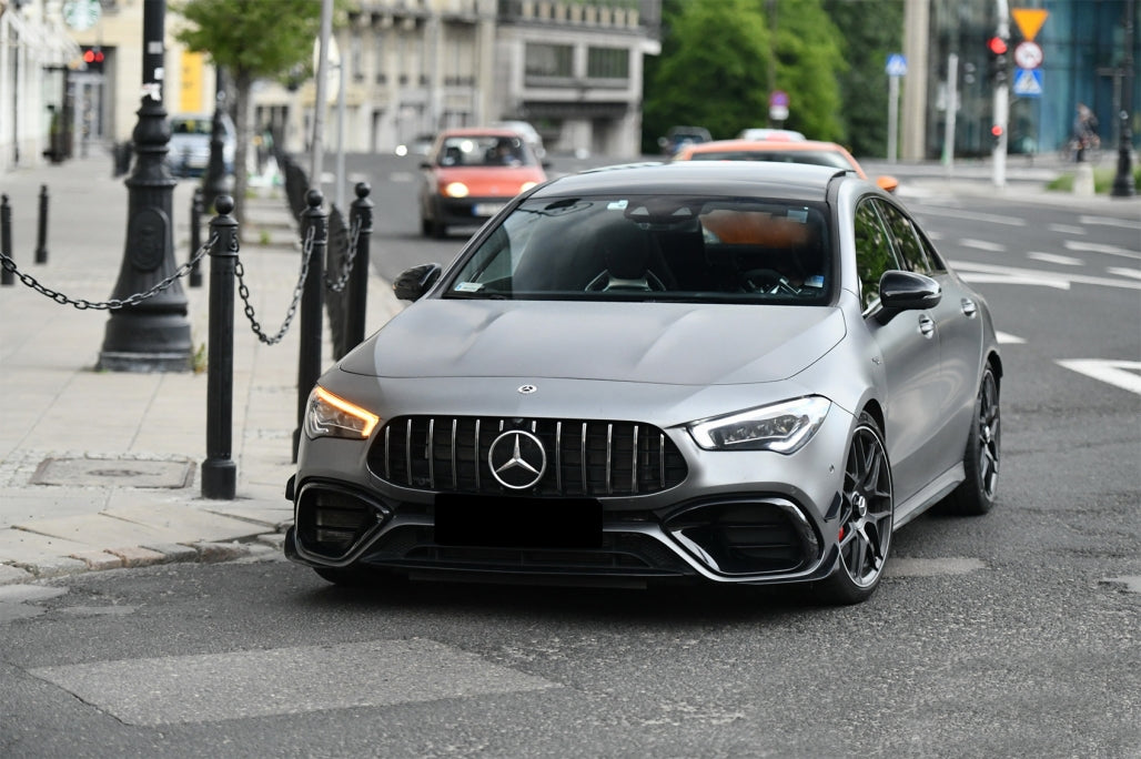 🔥 PARAURTI ANTERIORE LOOK AMG ADATTO PER MERCEDES CLA C118 (2019+)  🔥