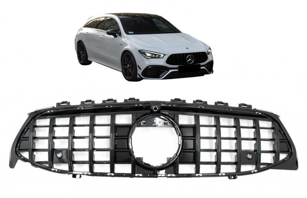 💎Griglia anteriore adatta per Mercedes CLA X118 C118 2019+ GT-R Panamericana💎