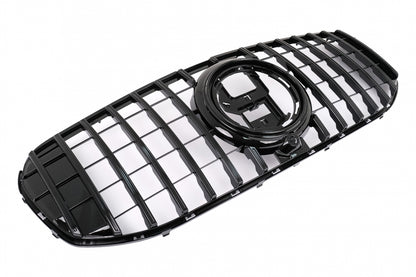 ✨Grill suitable for Mercedes GLS X167 2019-2023 GT-R Panamericana Design Black✨ 