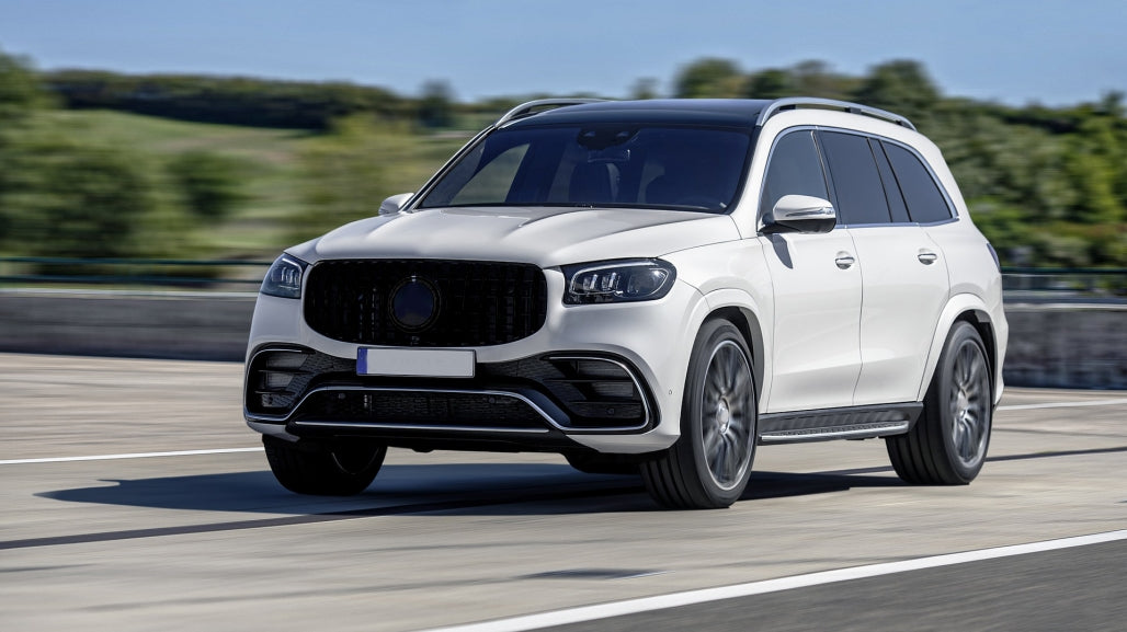 ✨Grill suitable for Mercedes GLS X167 2019-2023 GT-R Panamericana Design Black✨ 
