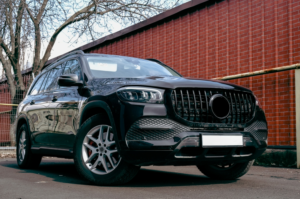 ✨Grill suitable for Mercedes GLS X167 2019-2023 GT-R Panamericana Design Black✨ 