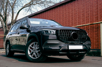✨Grill suitable for Mercedes GLS X167 2019-2023 GT-R Panamericana Design Black✨ 