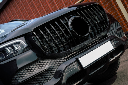 ✨Grill suitable for Mercedes GLS X167 2019-2023 GT-R Panamericana Design Black✨ 