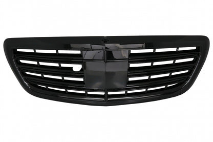 Griglia anteriore adatta per Mercedes Classe S W222 (2014-08.2020) S63 S65 Design Nero Pianoforte