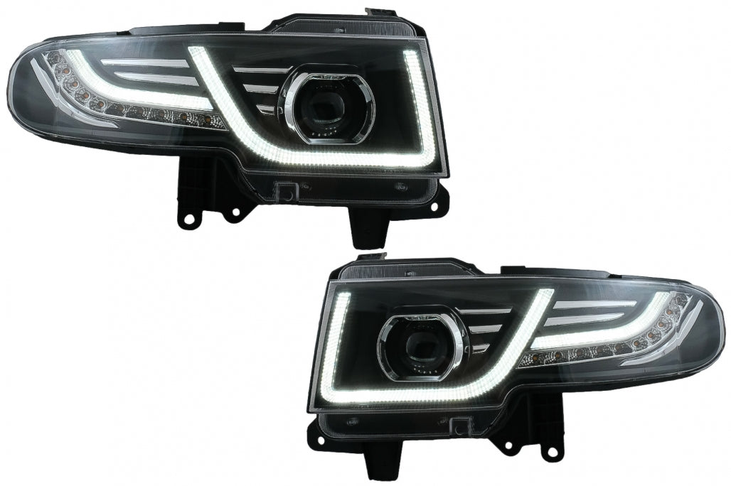 Griglia anteriore+fari LED Bi-Xenon Look adatta per Toyota FJ Cruiser XJ10 07-15