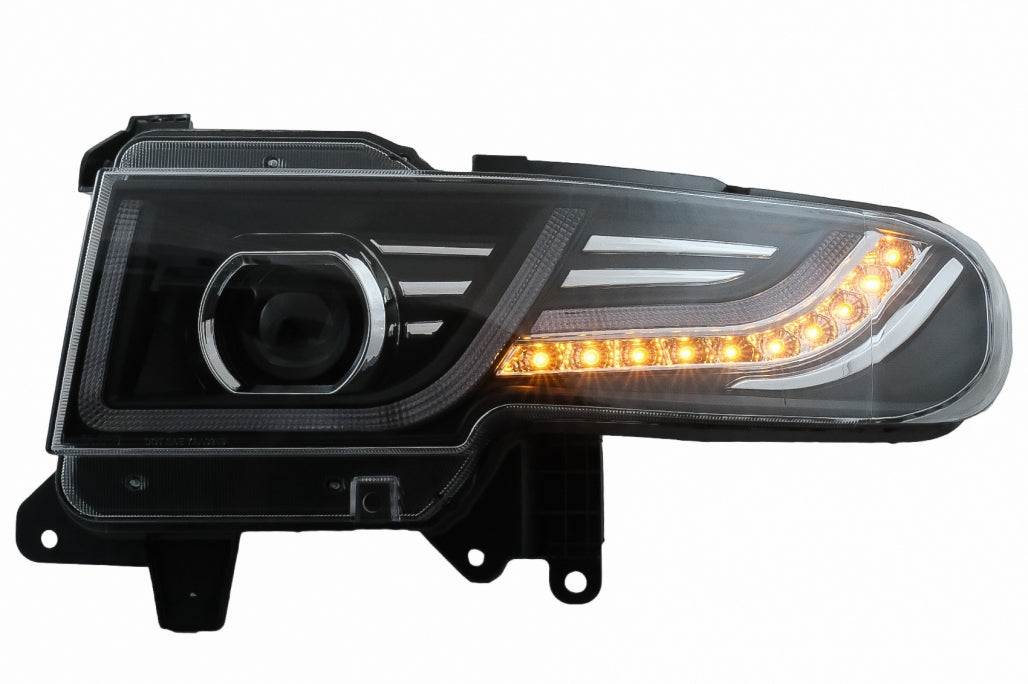 Griglia anteriore+fari LED Bi-Xenon Look adatta per Toyota FJ Cruiser XJ10 07-15