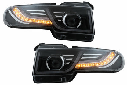 Griglia anteriore+fari LED Bi-Xenon Look adatta per Toyota FJ Cruiser XJ10 07-15