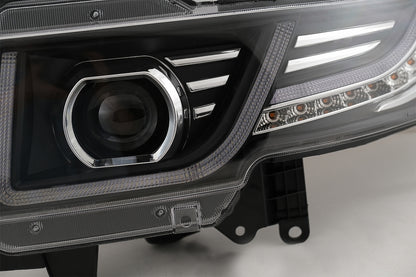 Griglia anteriore+fari LED Bi-Xenon Look adatta per Toyota FJ Cruiser XJ10 07-15