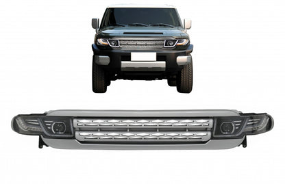 Griglia anteriore+fari LED Bi-Xenon Look adatta per Toyota FJ Cruiser XJ10 07-15