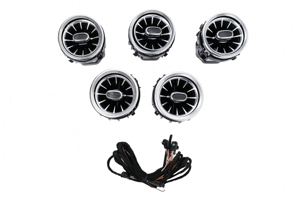 💕Griglie di sfiato AC laterali posteriori adatte per Mercedes Classe C W205  💕