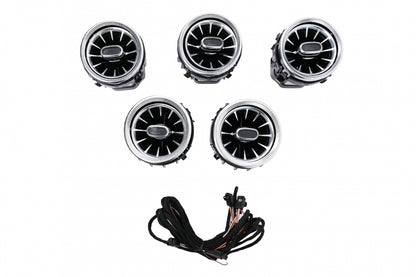 💕Griglie di sfiato AC laterali posteriori adatte per Mercedes Classe C W205  💕
