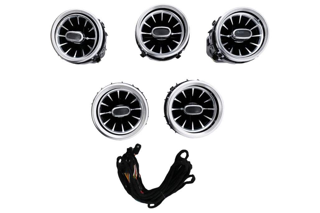⭐Griglie di ventilazione anteriori AC 64colori adatte per Mercedes Classe CW205⭐