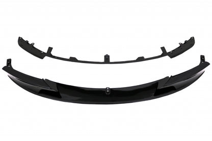 Spoiler anteriore con diffusore doppia uscita e terminali adatti per BMW f30 f3