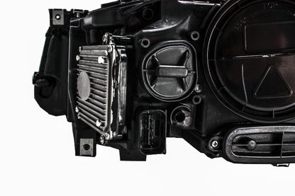 Full LED Angel Eyes Headlights suitable for BMW 5 Series F10 F11 LCI (2014-2017)