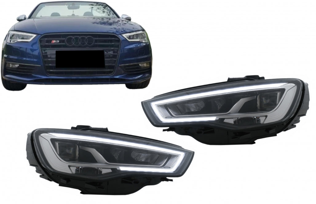 ⭐Fari Full LED adatti per Audi A3 8V Pre-Facelift (2013-2016) ⭐