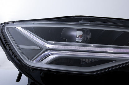 Full LED headlights suitable for Audi A6 4G C7 (2011-2018) Facelift Matrix Design 