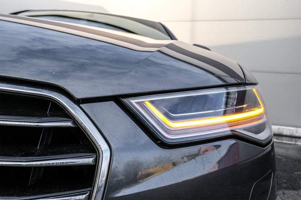Full LED headlights suitable for Audi A6 4G C7 (2011-2018) Facelift Matrix Design 