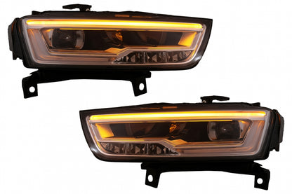 Full LED headlights suitable for Audi Q3 8U Facelift 2014-2017 Xenon to LED conversion 